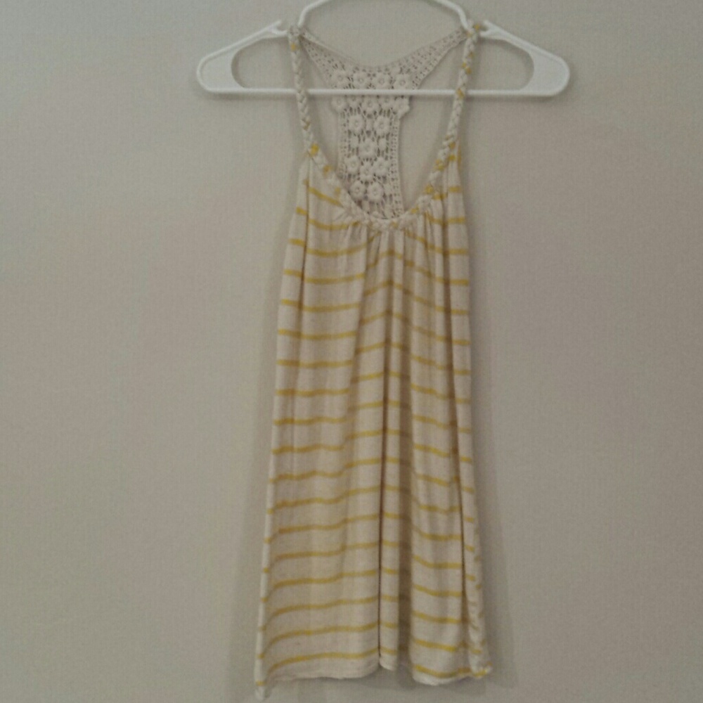 Crochet Back Tank